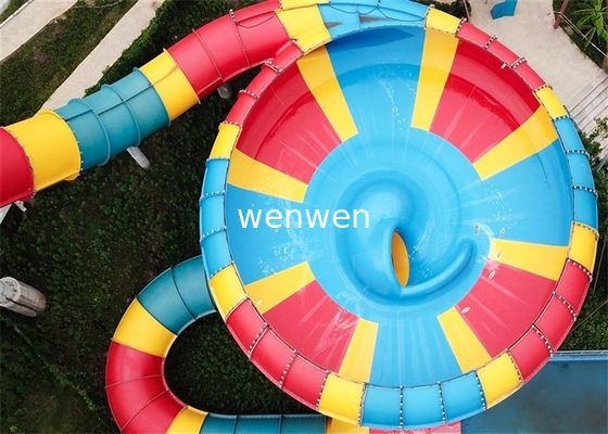 منزلق مائي لحوض السباحة سوبر بول مع ألياف زجاجية متينة وتحمل راكبين/منزلق