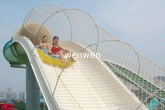 400 Riders Capacity Rafting لولبية المياه الشرائح للملاهي