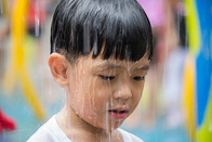 سبلاش مائي من الألياف الزجاجية للأطفال معدات الحديقة المائية للأطفال